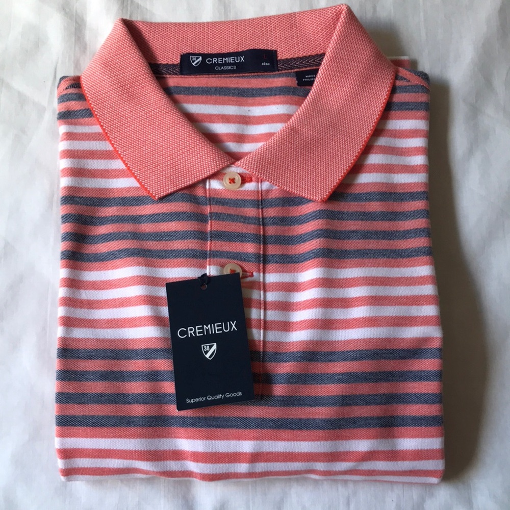 Mens Cremieux Classics Polo size L
